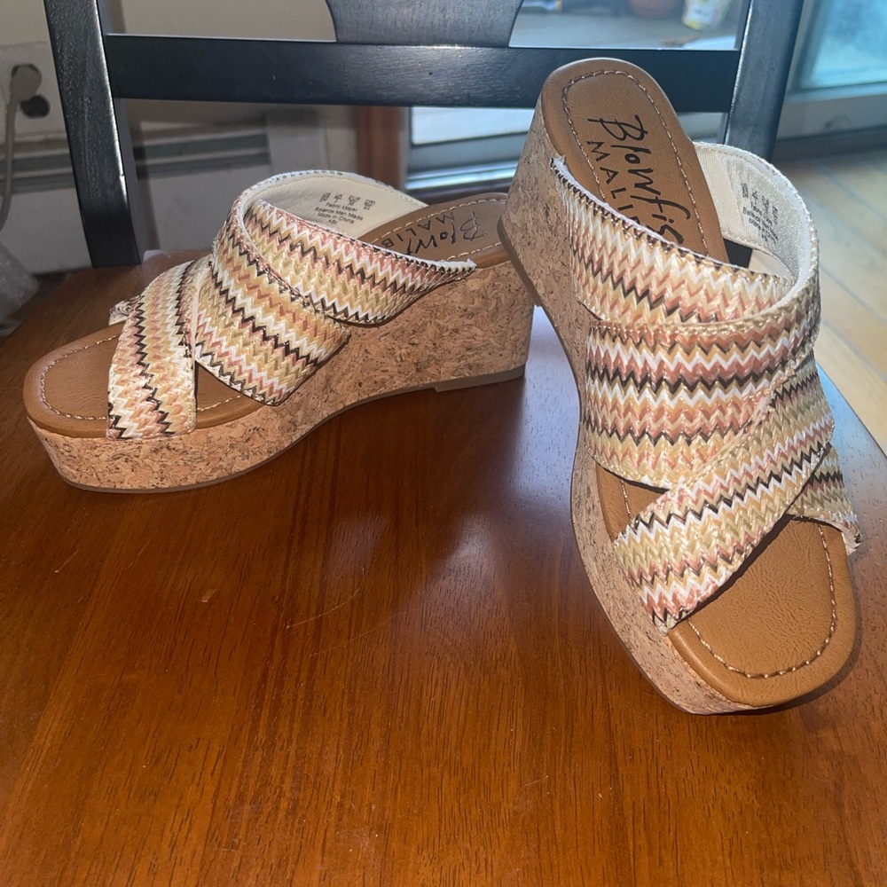 Blowfish Malibu Platform Wedge Sandals